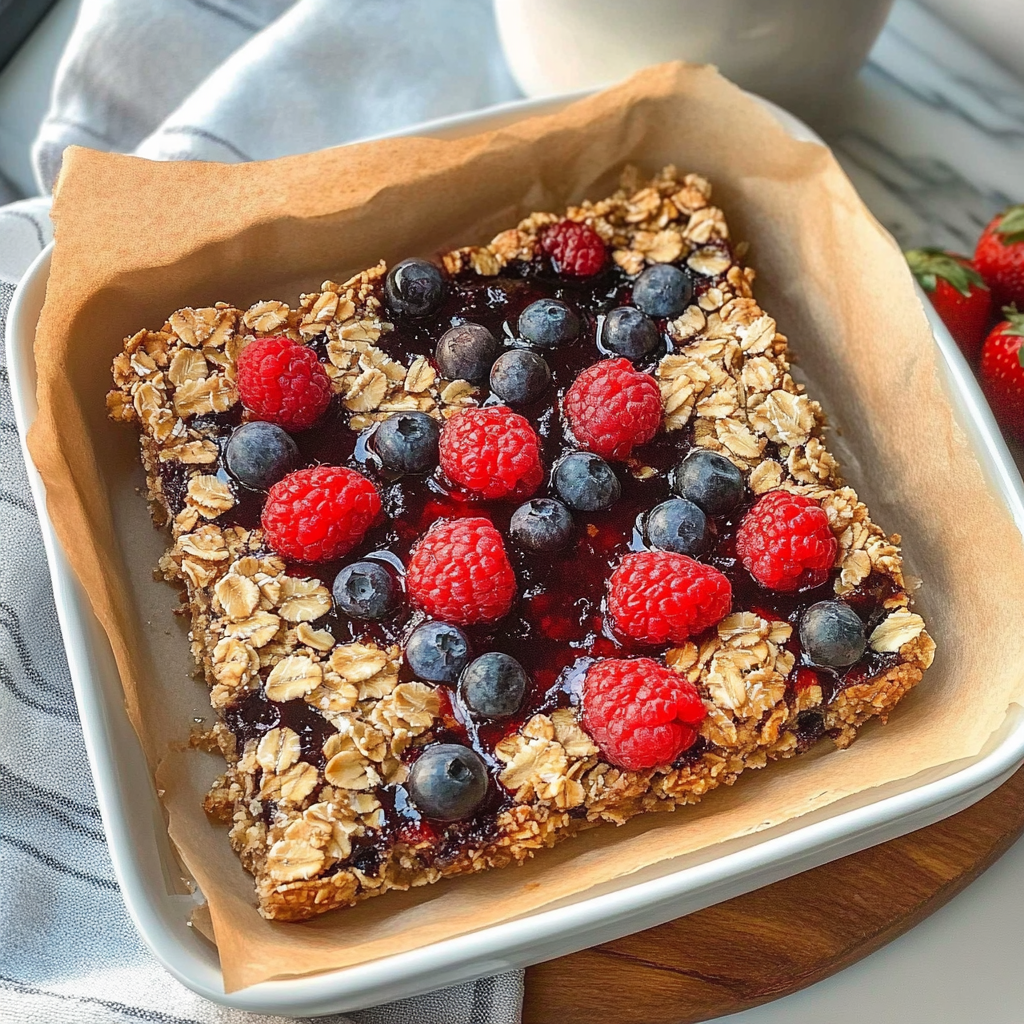 Healthy Oatmeal Bars Breakfast (Gluten Free + Vegan)