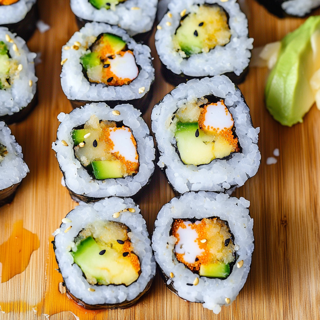 Homemade California Rolls