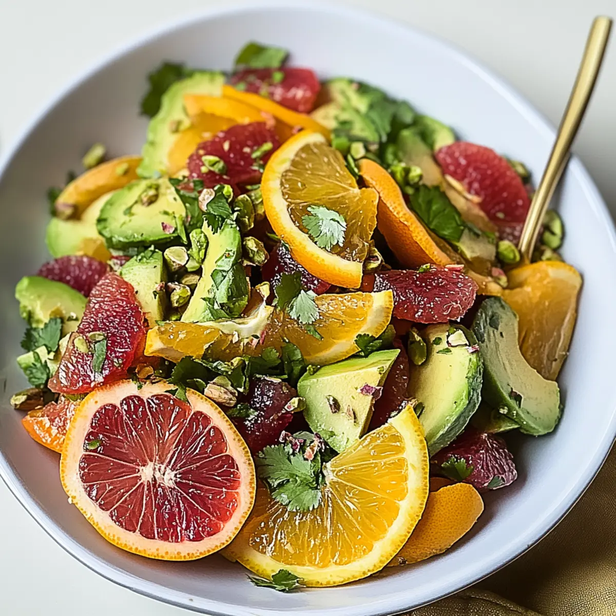 Citrus Avocado Salad with Pistachios