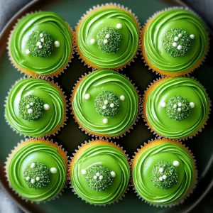 Green Cupcakes