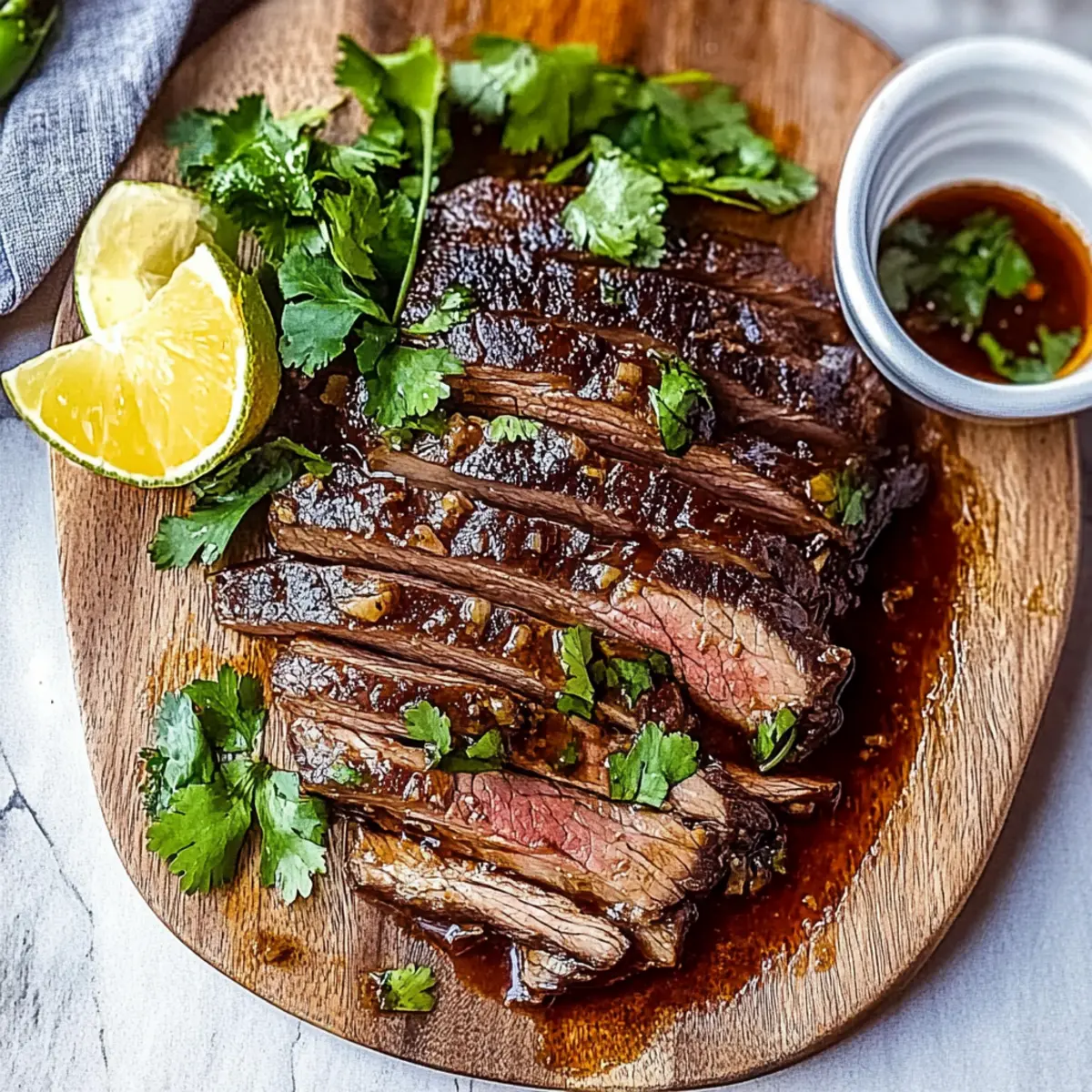 Slow Cooker Beef Flank Steak