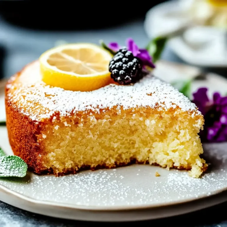 Lemon Olive Oil Cake