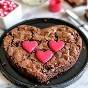 Heart Shaped Brownies