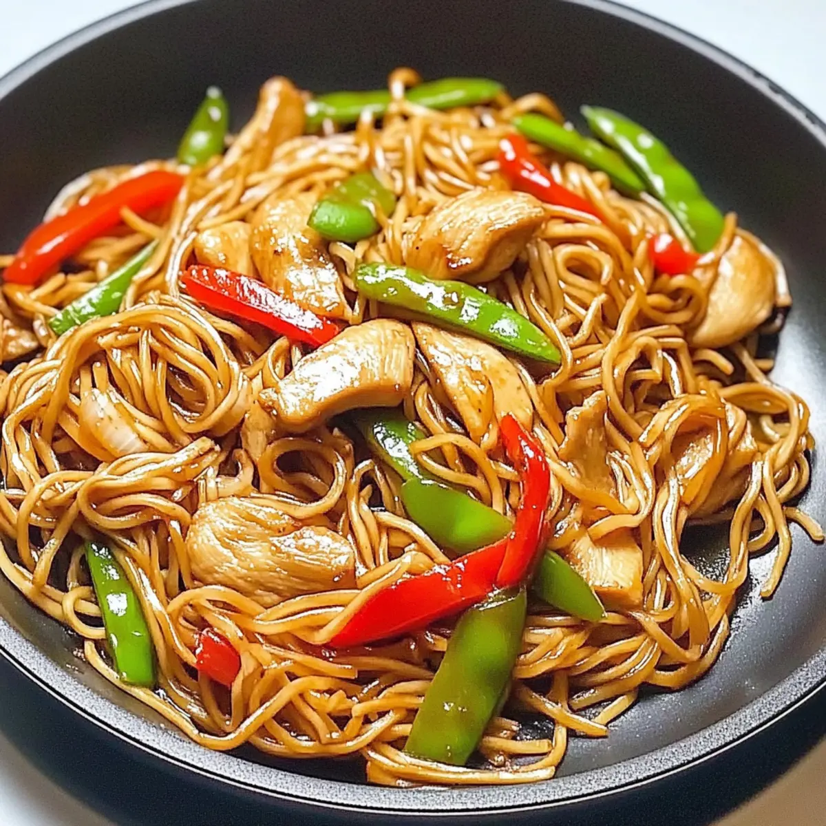 Healthy Chicken Lo Mein