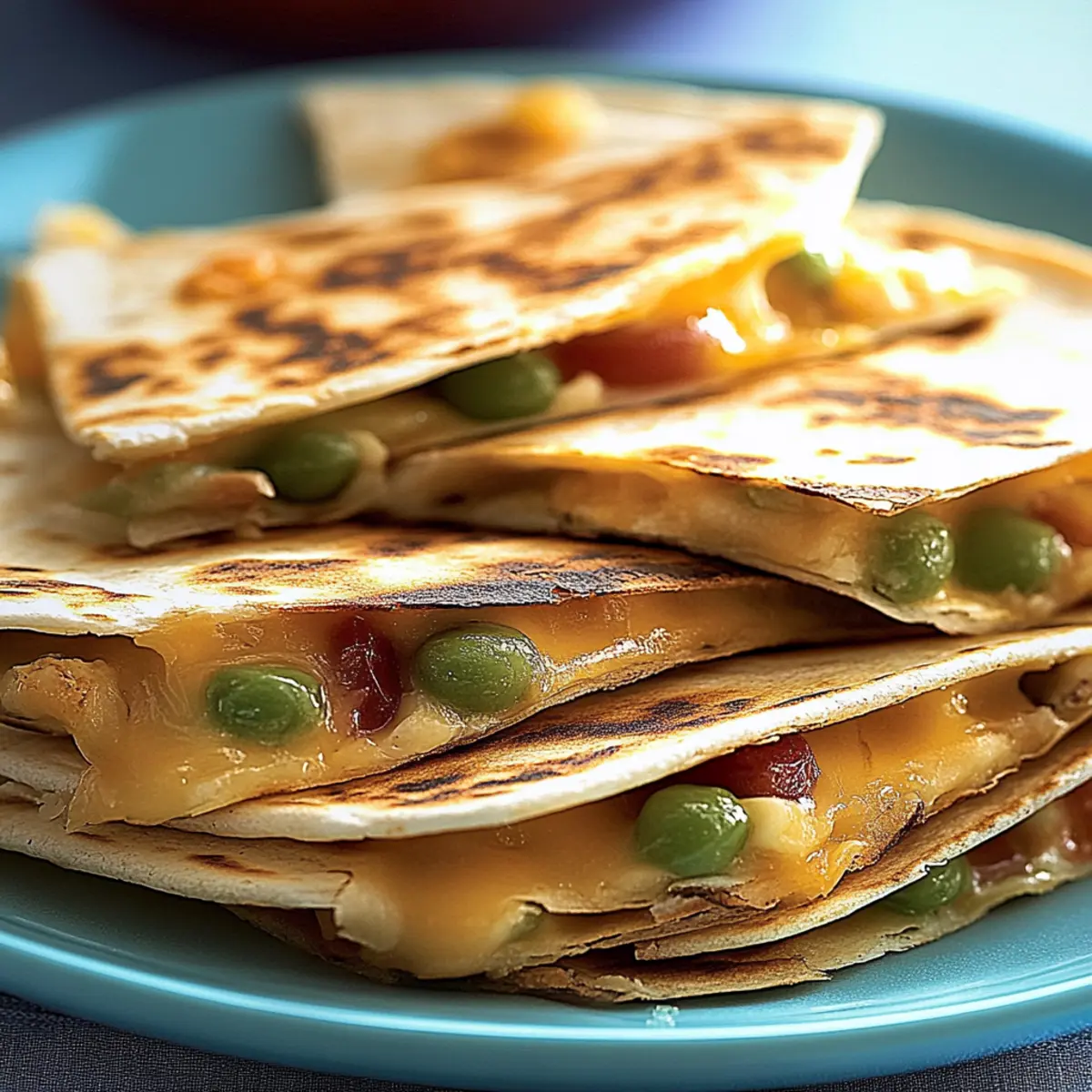 Mini Cheese Quesadillas