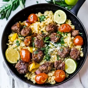 Greek Beef Skillet