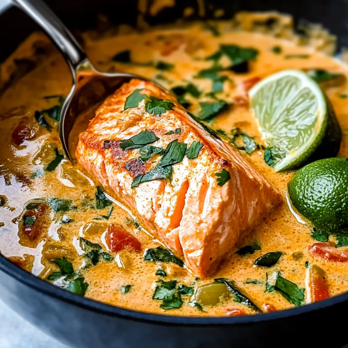 Creamy Coconut Salmon Curry
