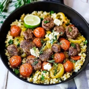 Greek Beef Skillet
