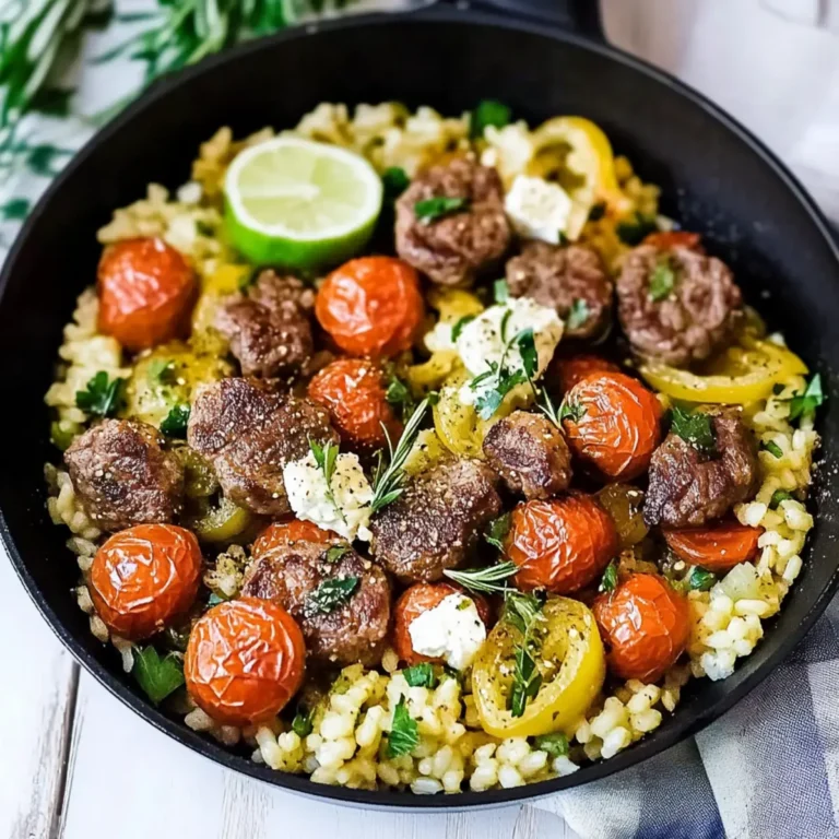 Greek Beef Skillet