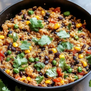 Turkey Taco Quinoa Skillet