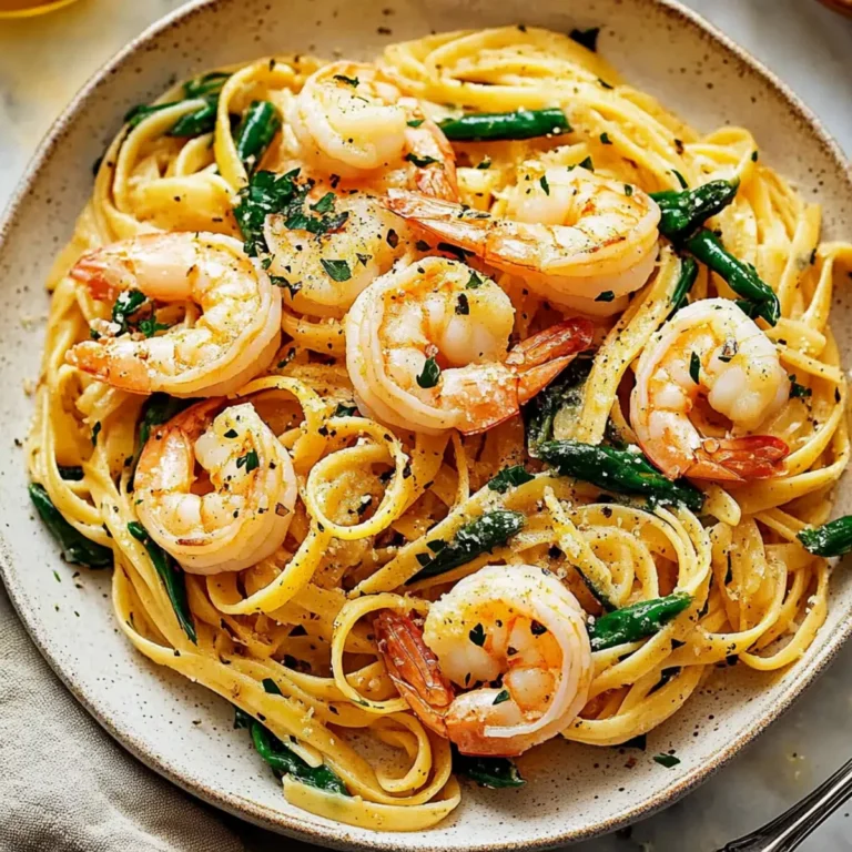 Lemon Garlic Shrimp Pasta
