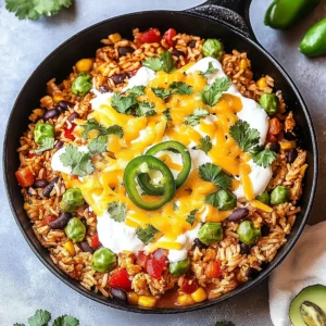 Turkey Taco Skillet with Rice