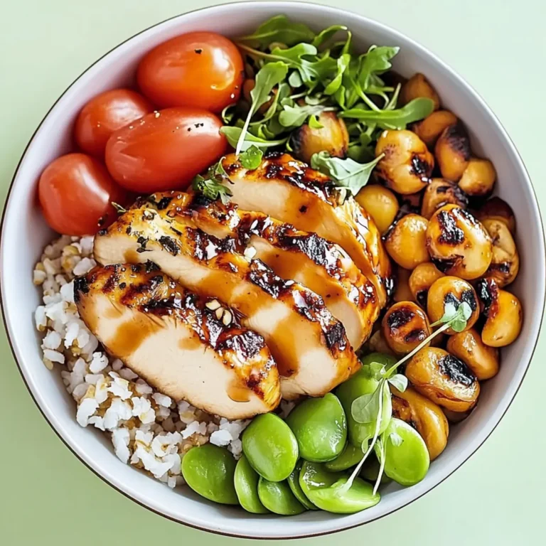 Low Cal High Protein Chicken Dinner