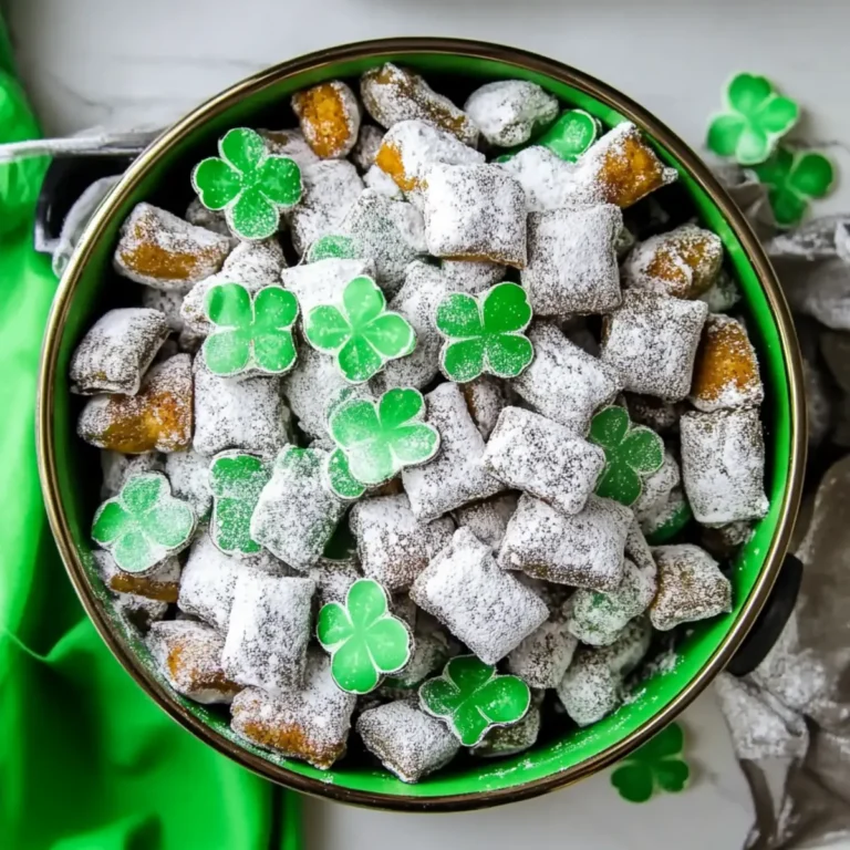 St Patrick’s Day Puppy Chow