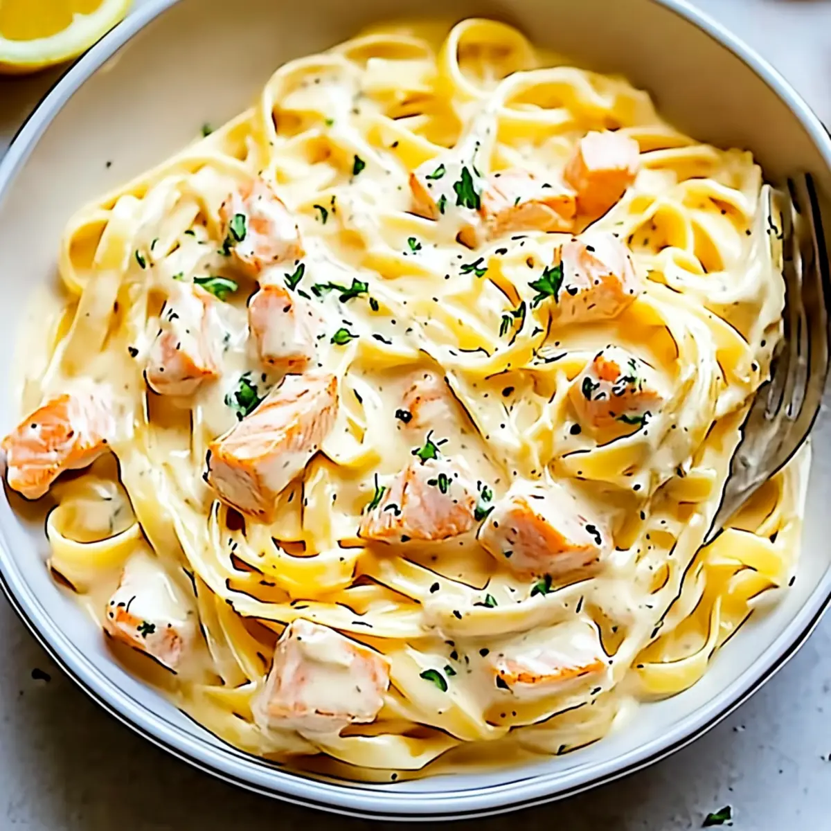 Creamy Salmon Pasta