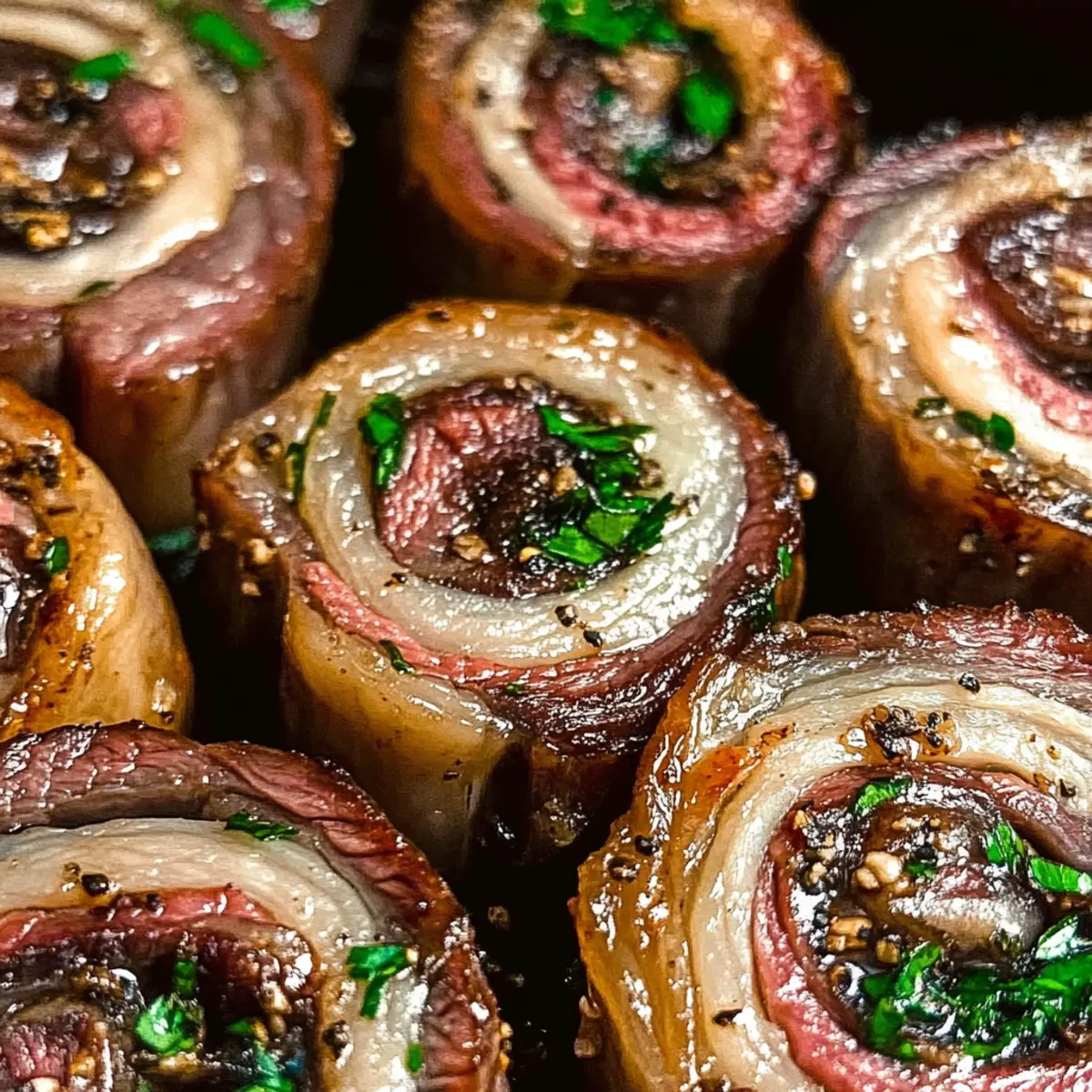 Flank Steak Pinwheels