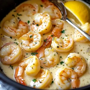 Creamy Garlic Shrimp