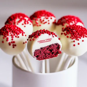 Red Velvet Cake Pops
