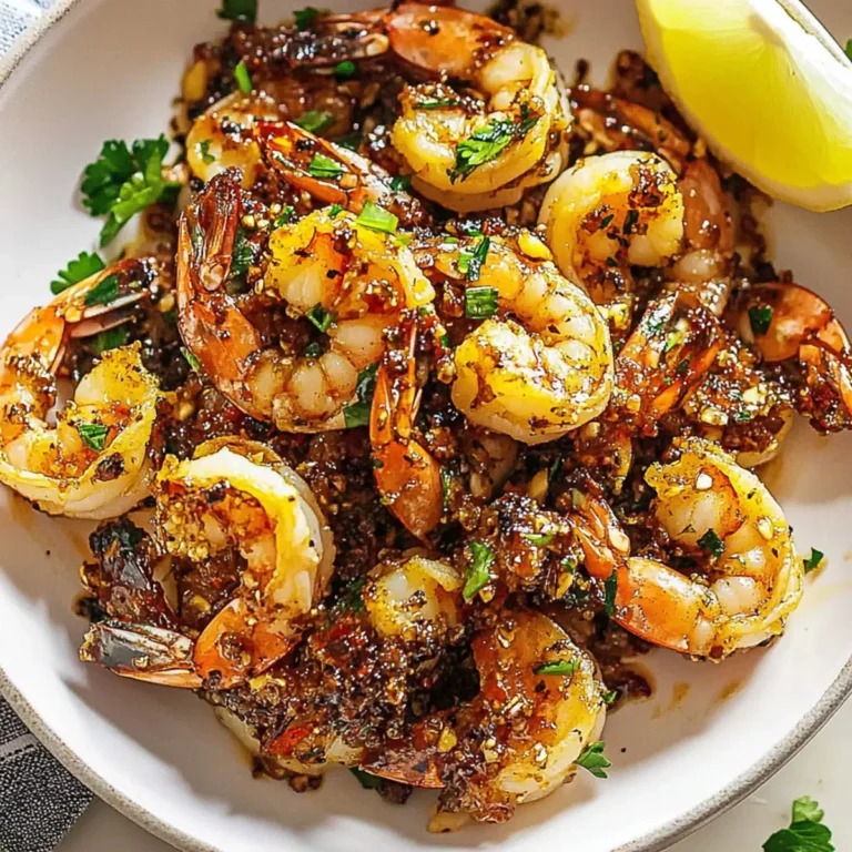 Hawaiian Garlic Shrimp