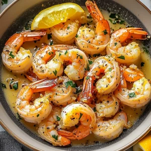 Oven Garlic Shrimp